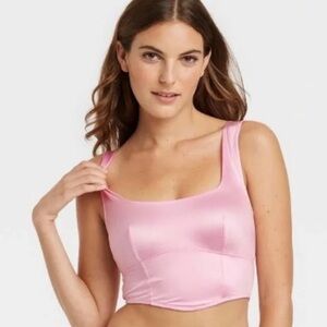 Colsie Pink Crop Top